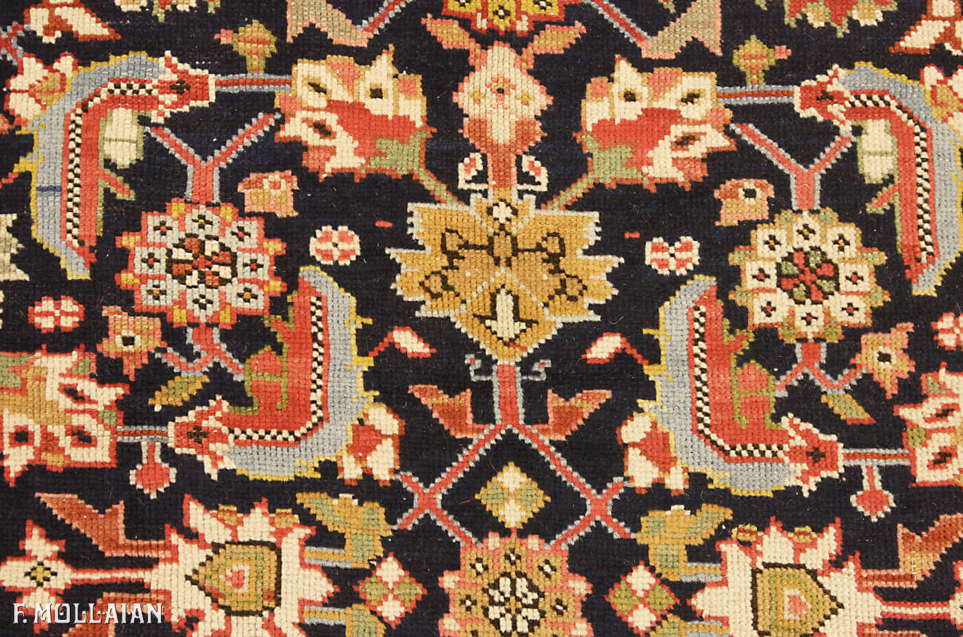 Antique Caucasian Karabakh (Qarabag) Gallery Size Carpet n°:82557031